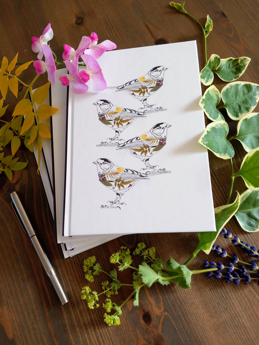 -Journals- 'Great Tit Tower' (Ruled lines)