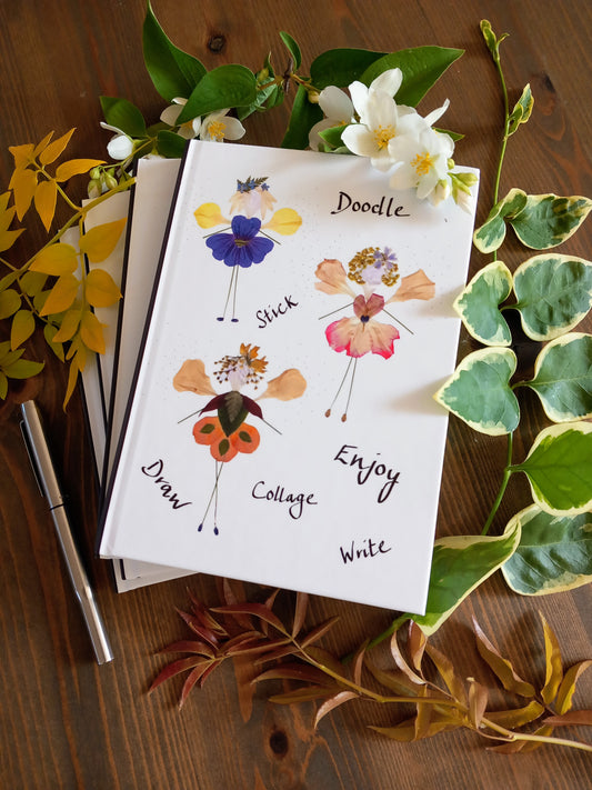 -Journals- 'Petal Pixie Trio' (Ruled lines)