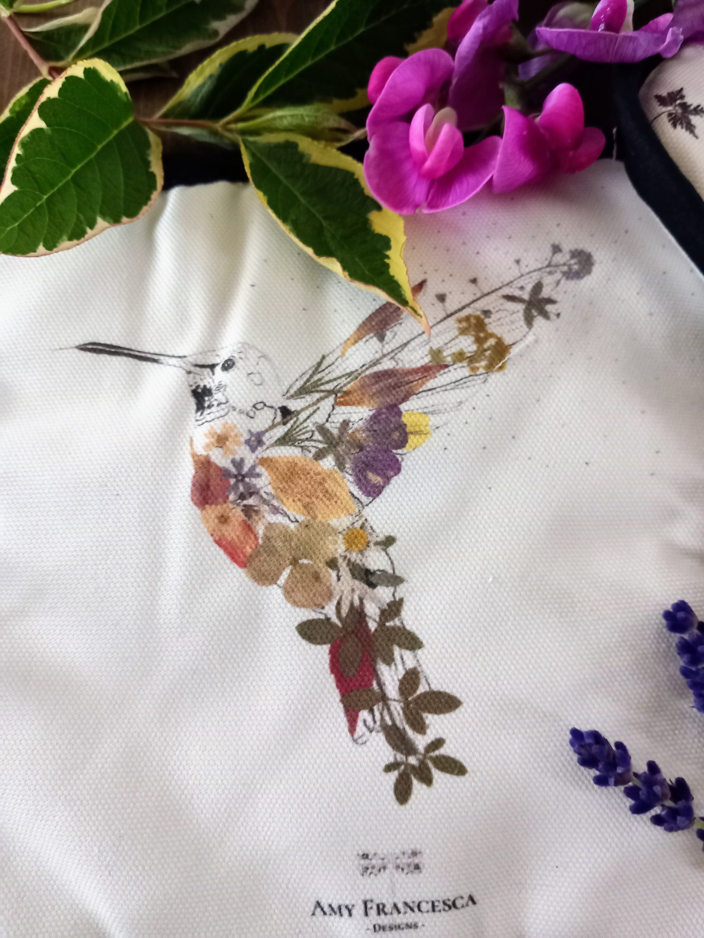 -Pot Holders- 'Hummingbird'