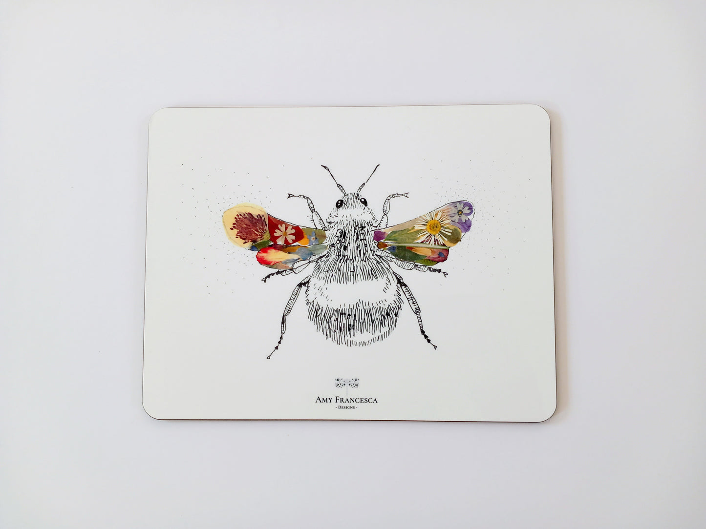 -Placemats- 'Flower Bee' (Set of 4)