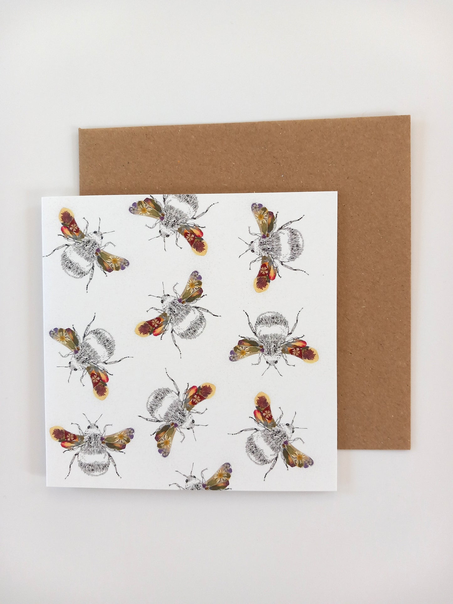 -Cards- 'Busy Flower Bees'