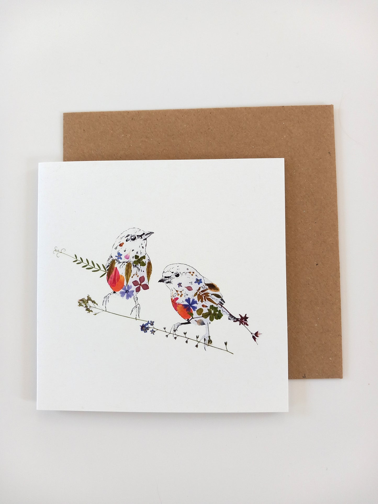 -Cards- 'Robin Duo' (Pack of 10)