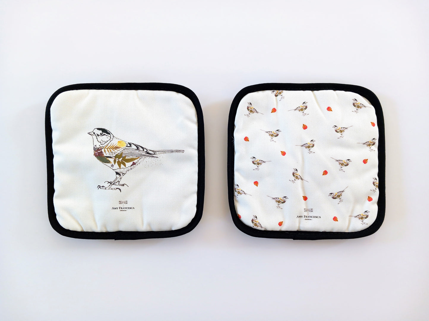 -Pot Holders- 'Great Tit'