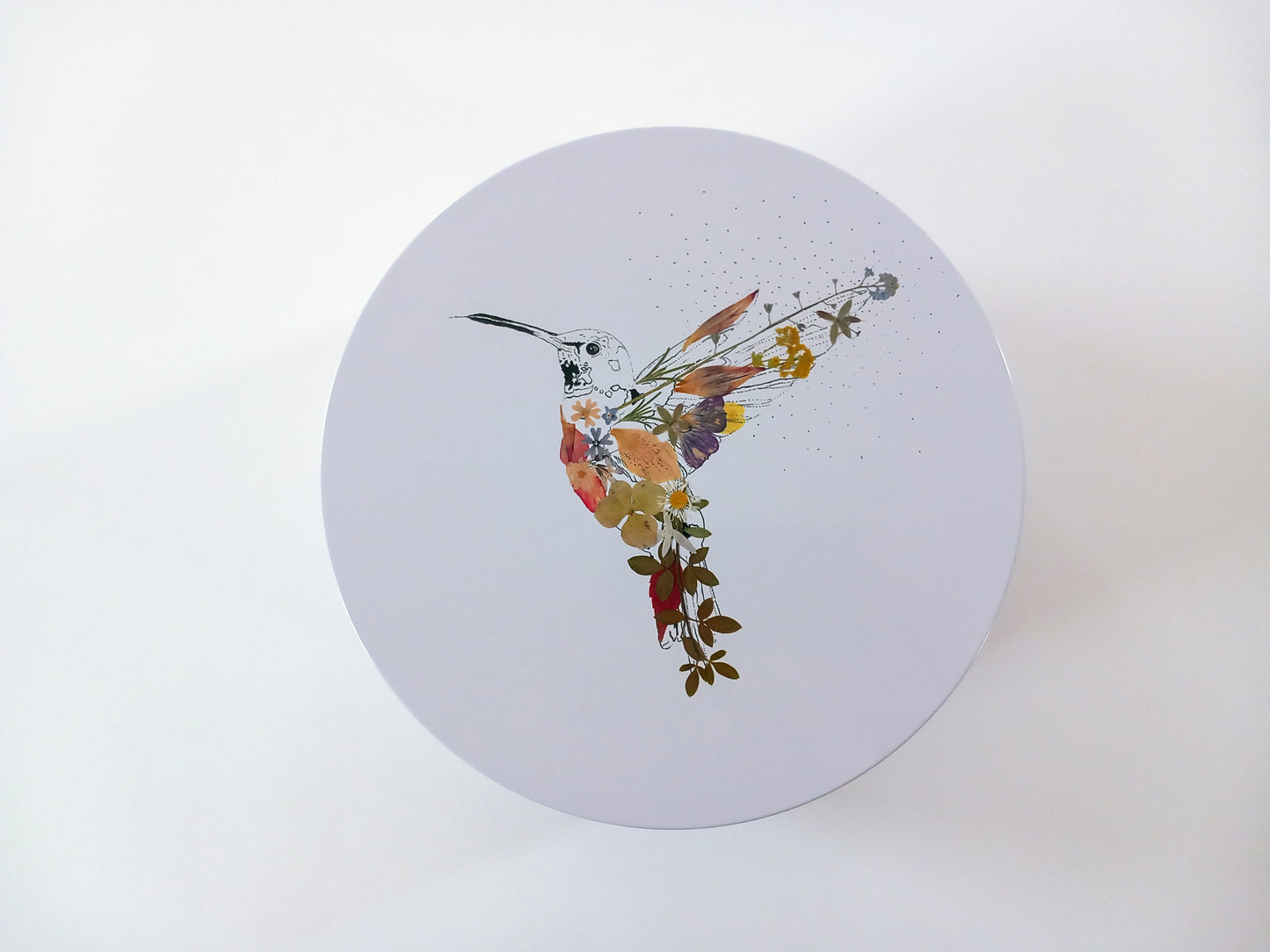 -Large Storage Tins- 'Hummingbird'