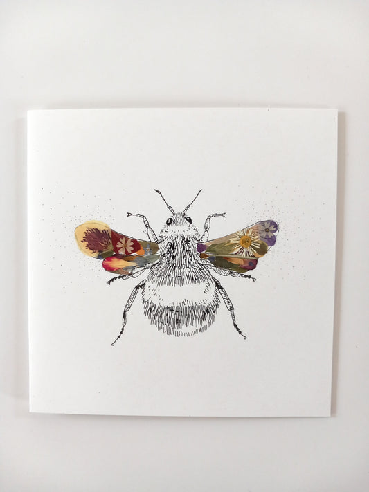 -Cards- 'Flower Bee' (Pack of 10)