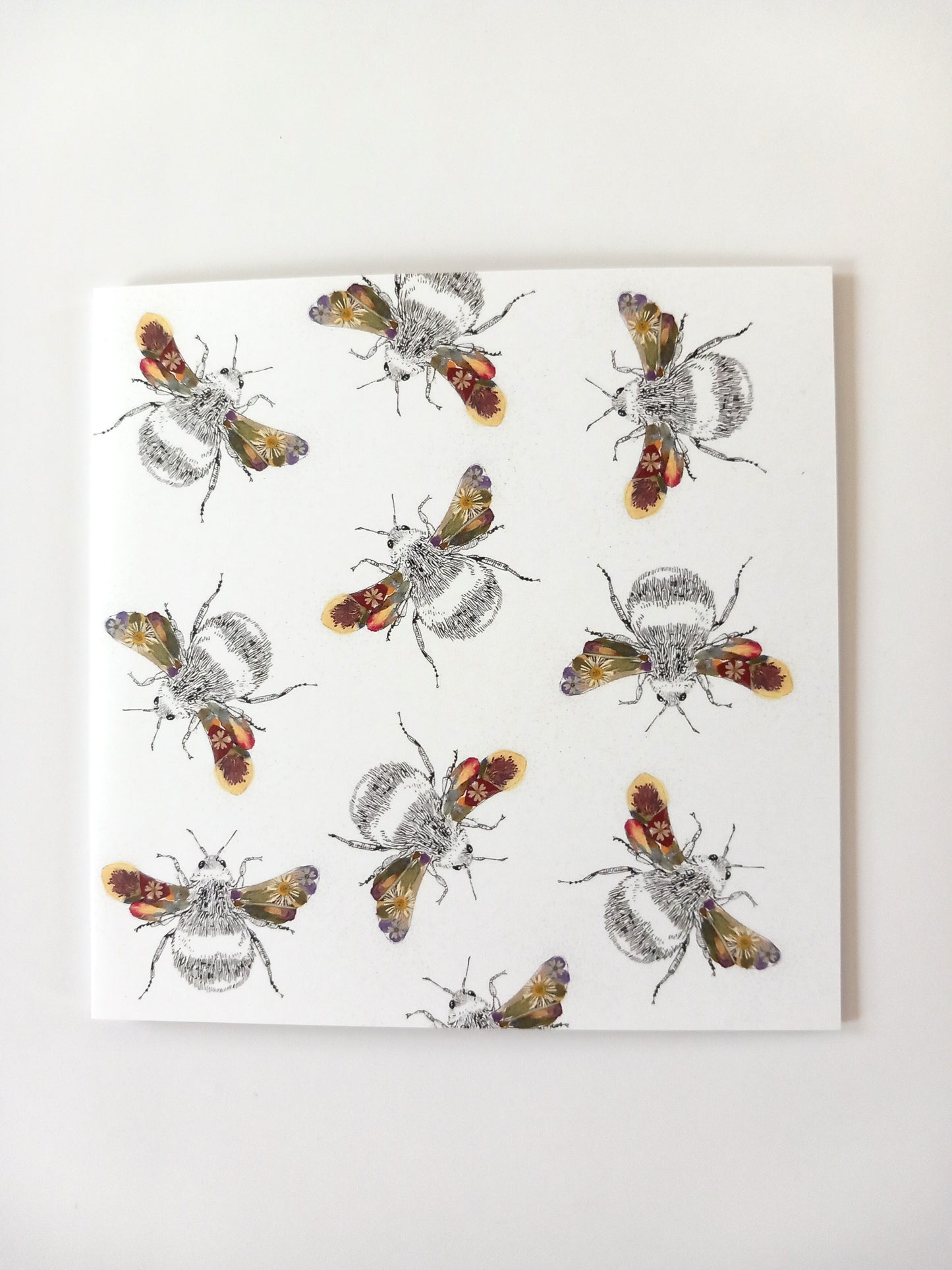 -Cards- 'Busy Flower Bees' (Pack of 10)