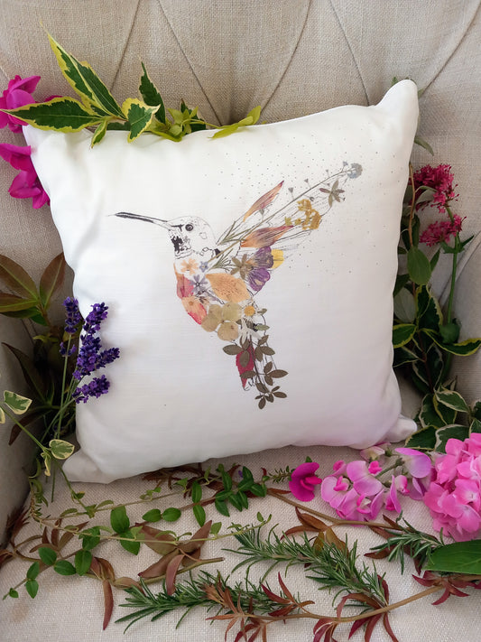 -Cushions- 'Hummingbird' (Double-Sided Print)