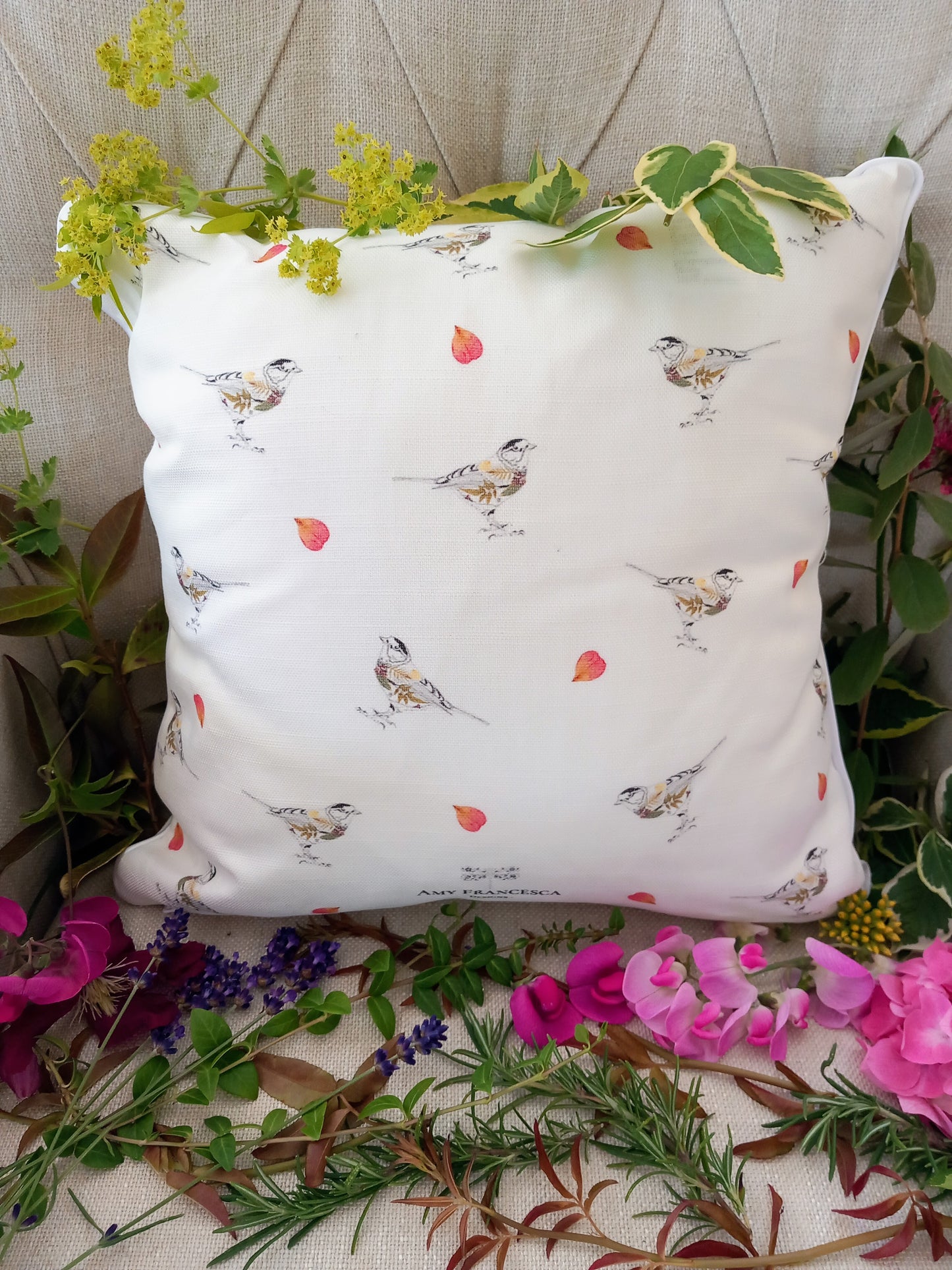 -Cushions- 'Bird in Flight' (Double-Sided Print)