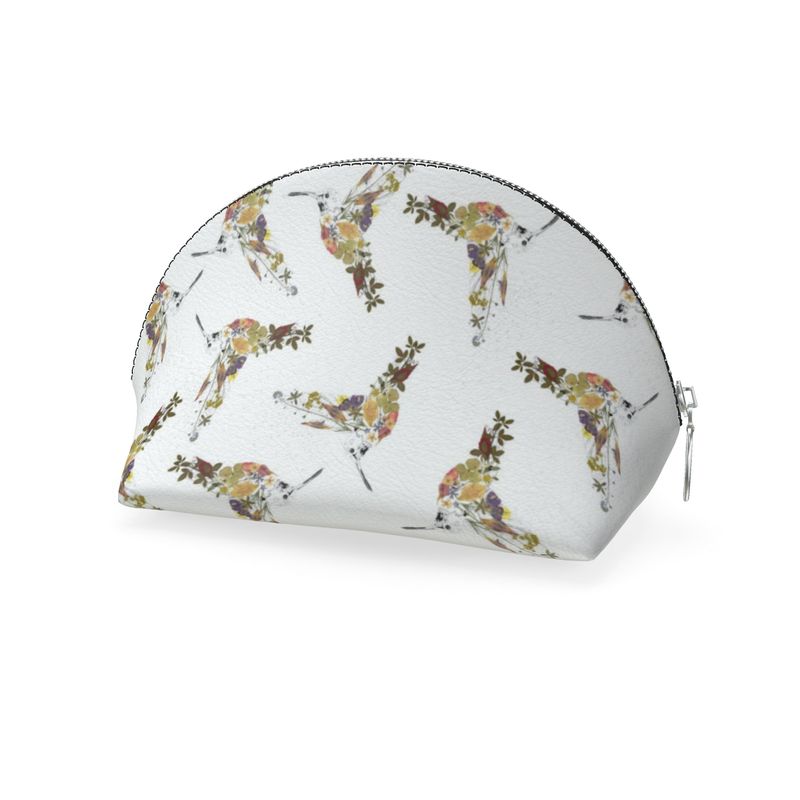 -Cosmetic Bags- Mini 'Hello Hummingbirds'