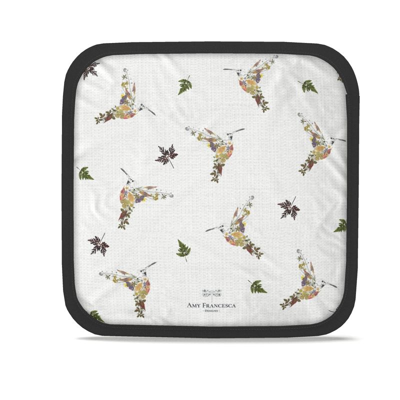 -Pot Holders- 'Hummingbird'