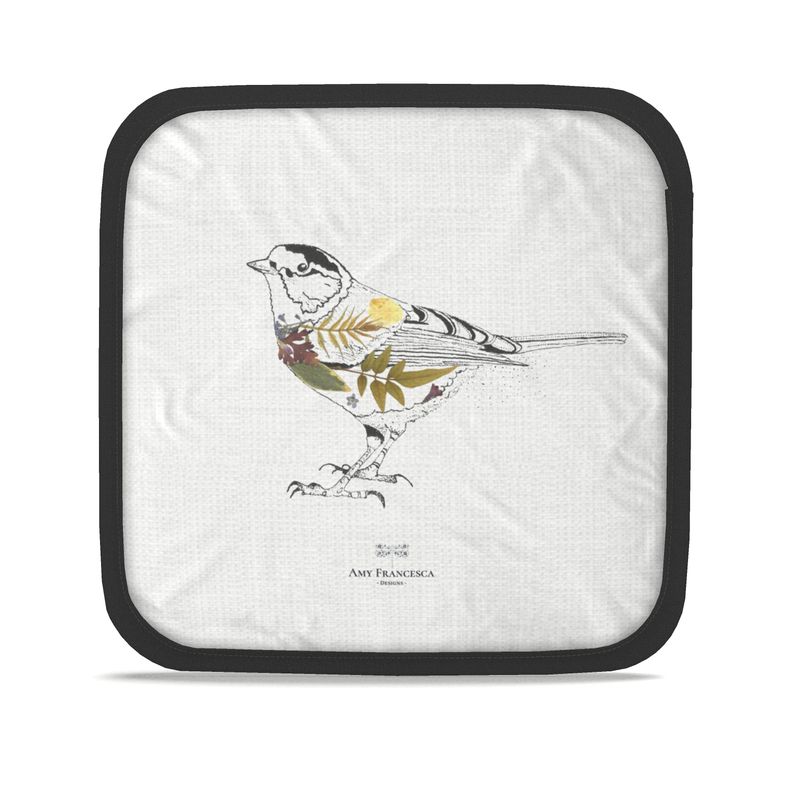 -Pot Holders- 'Great Tit'
