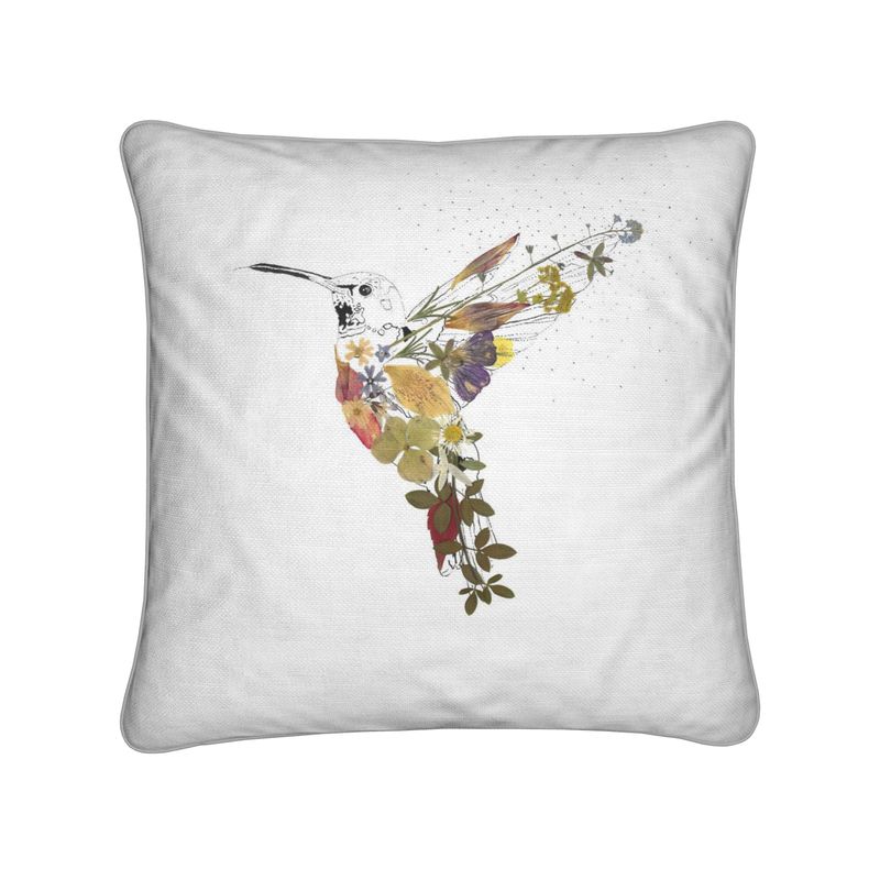 -Cushions- 'Hummingbird' (Double-Sided Print)