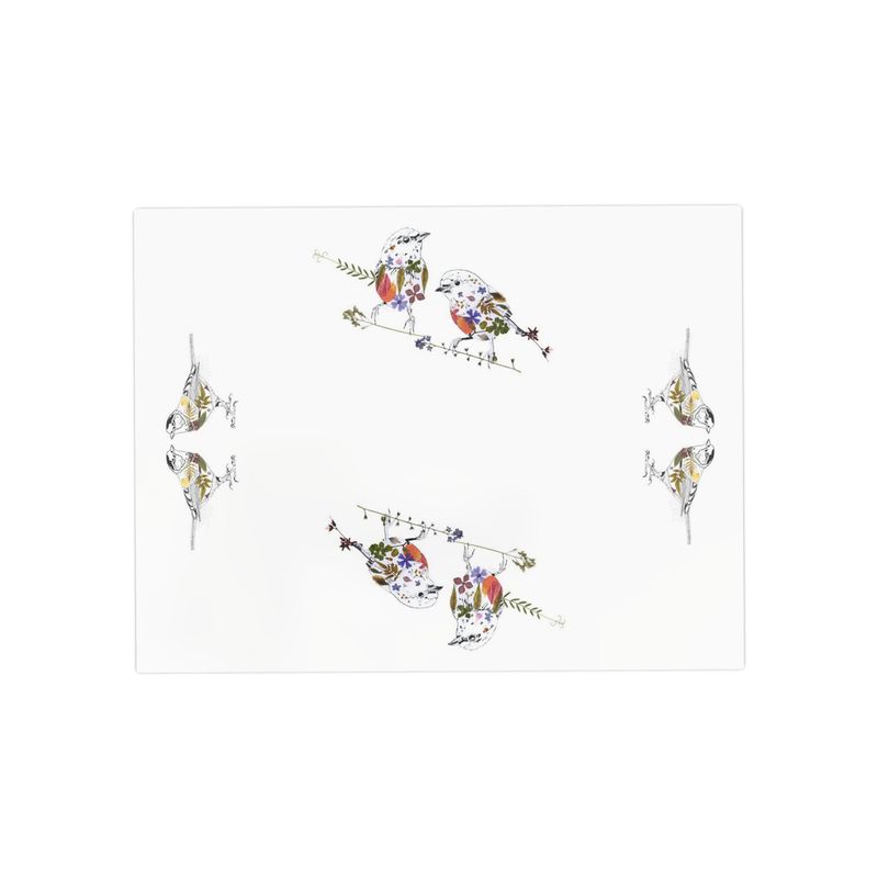 -Multi-Purpose Stonemax Platters- 'Great Tit Duo with Robin Duo'