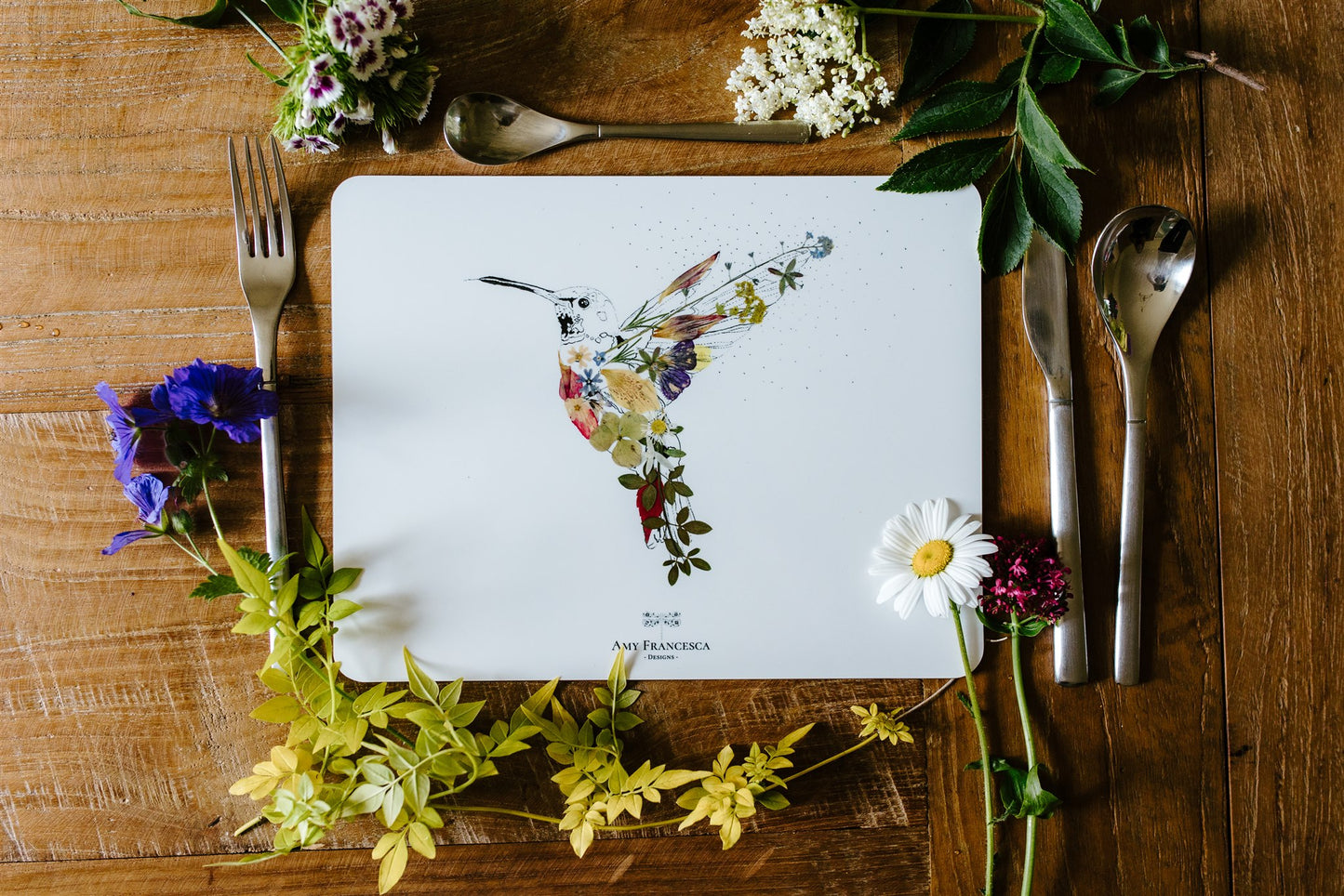 -Placemats- 'Hummingbird' (Set of 4)