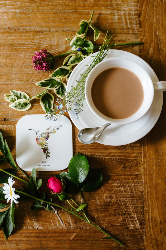 -Drink Coasters- 'Hummingbird' (Set of 4)