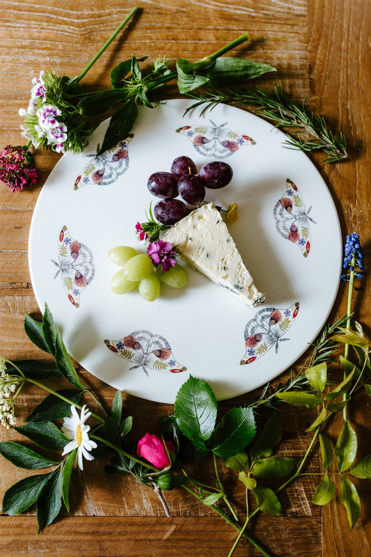 -Multi-Purpose Stonemax Platters- 'Floral Moth'