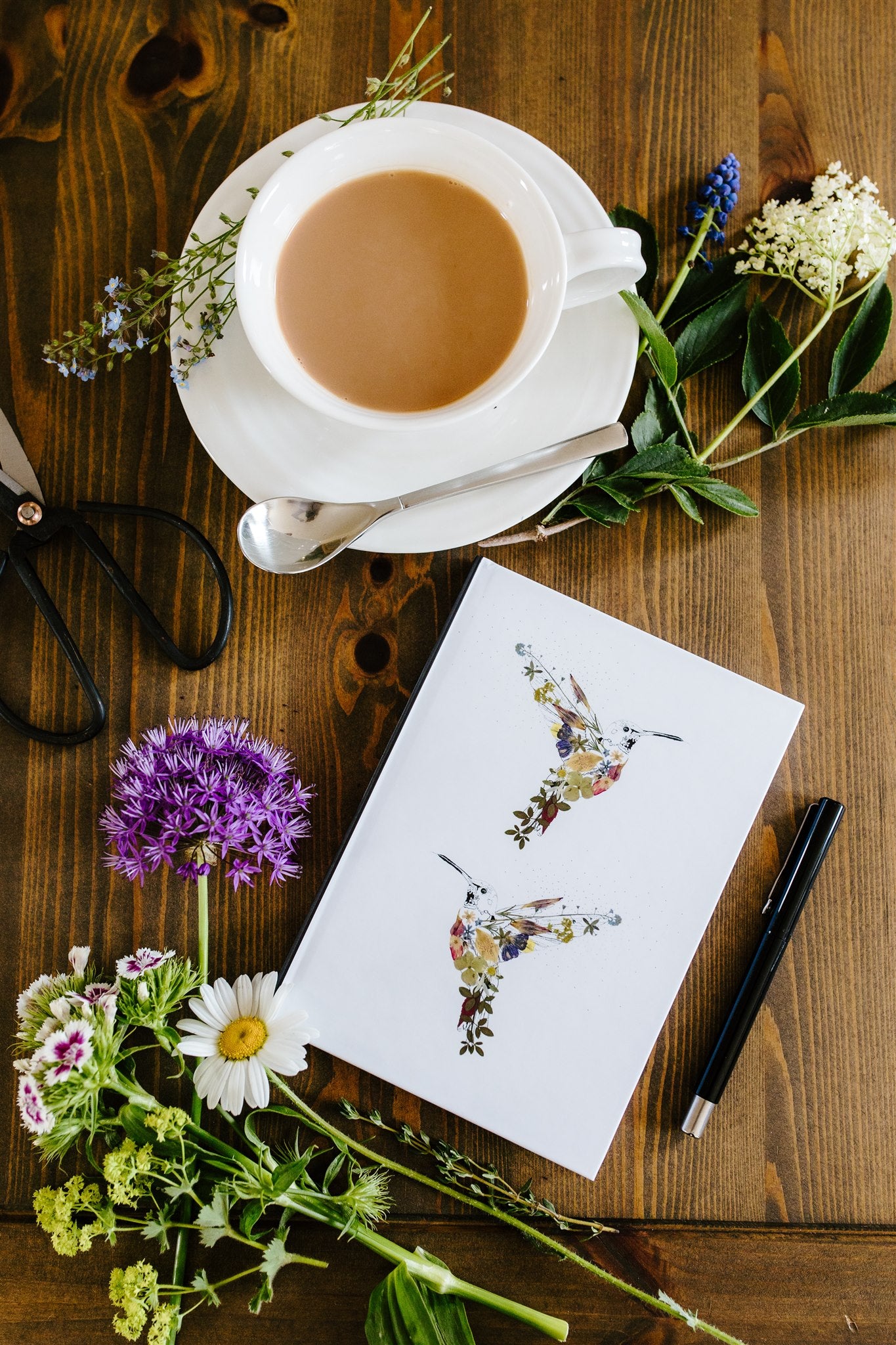 -Journals- 'Happy Hummingbirds' (Blank pages)