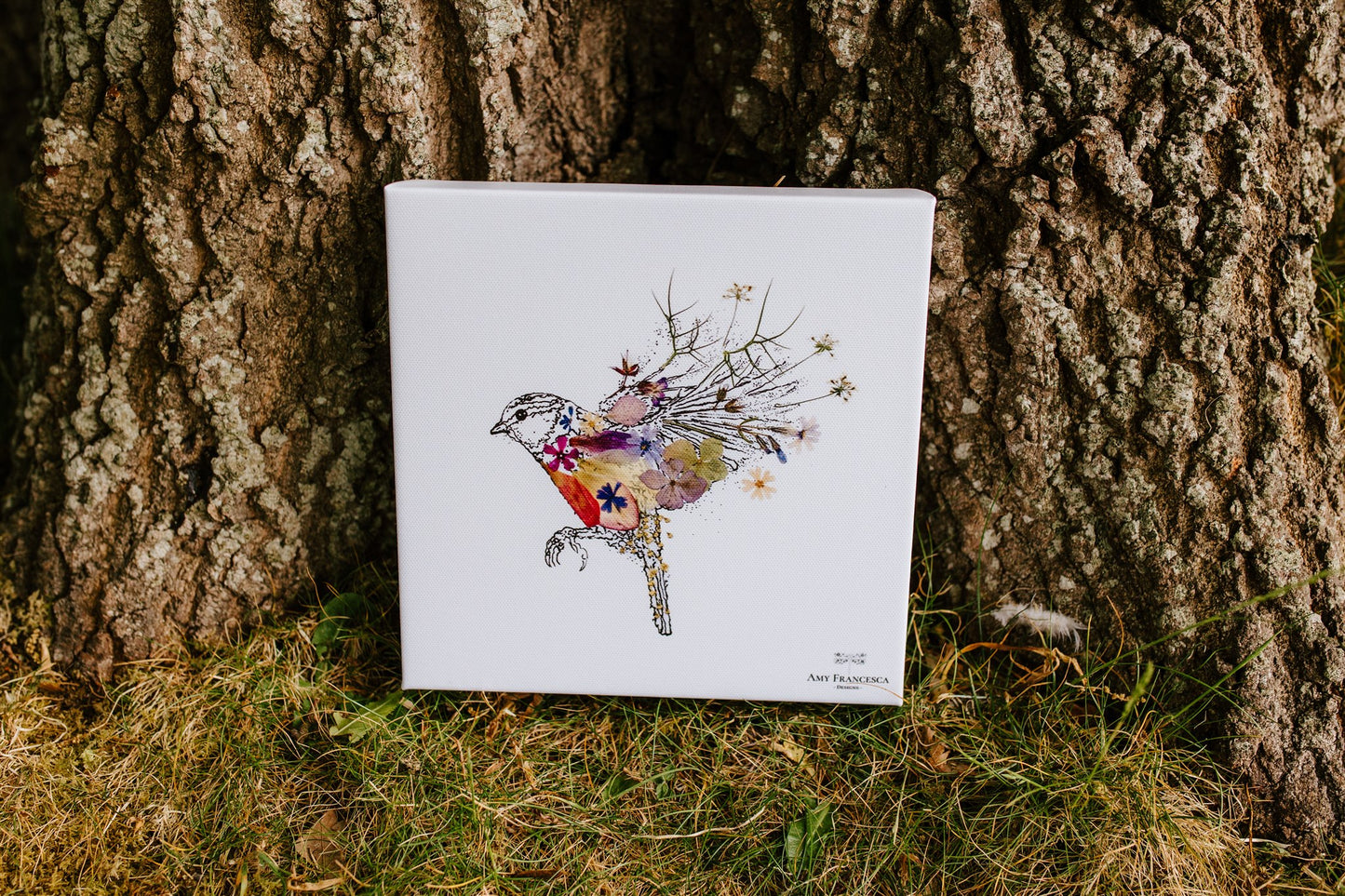 -Eco Canvas Prints- 'Bird in Flight'