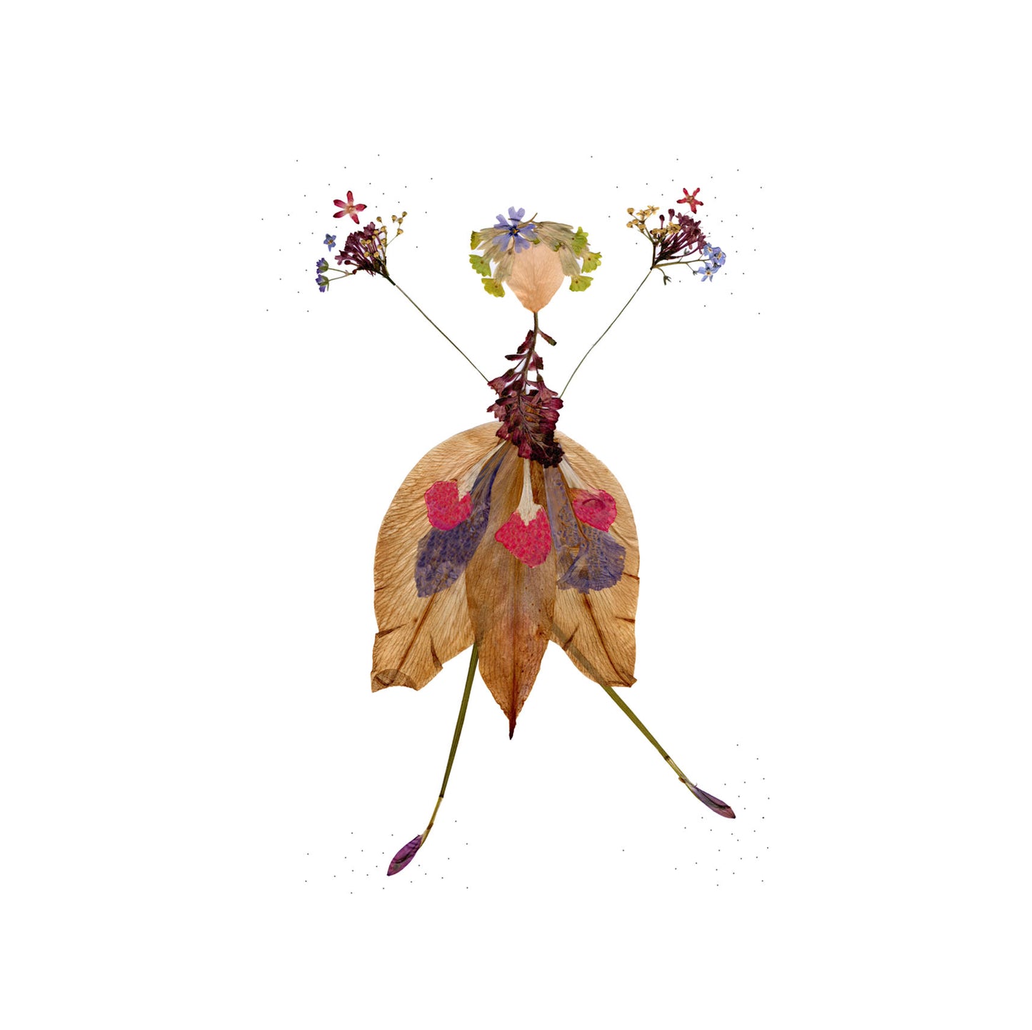 -Cards- 'Flower Girl'